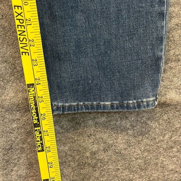 SOFT SURROUNDINGS Ultimate Denim Jeans Women's Sz 12 Blue High Rise Straight Leg - Picture 11 of 15